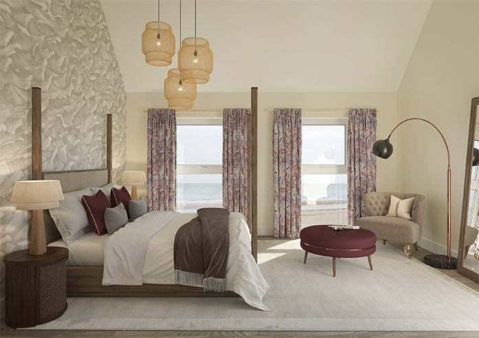 Acer, Mauve - Made to Measure Curtain - Image 14